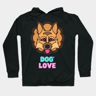 Love dogs my family Hoodie